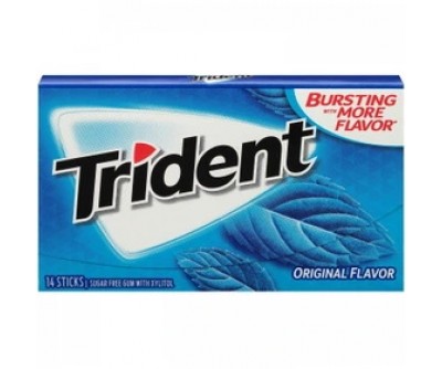 آدامس تریدنت نعنا تند بدون شکر - 33 گرم