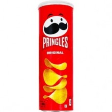 چیپس پرینگلز طعم ساده نمکی - ۱۶۵ گرم