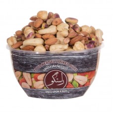 آجیل چهارمغز خام اکبر راستگو - 270 گرم