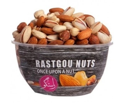 آجیل مخلوط خام اکبر راستگو - 270 گرم