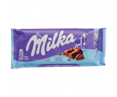 شکلات بابلی روکش دار میلکا - ۹۰ گرم