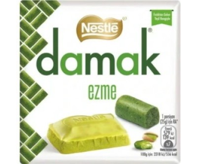 شکلات تختهای داماک پسته نستله 60 گرم شکلات تختهای داماک پسته نستله 60 گرم