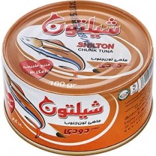 کنسرو ماهی شیلتون با طعم دودی - 180 گرم