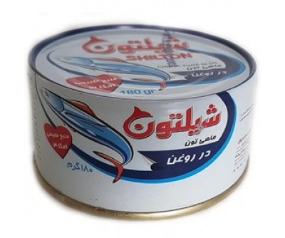 کنسرو ماهی شیلتون در روغن گیاهی - 120 گرم کنسرو ماهی شیلتون در روغن گیاهی - 120 گرم