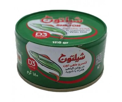 کنسرو ماهی شیلتون با شوید - 180 گرم کنسرو ماهی شیلتون با شوید - 180 گرم