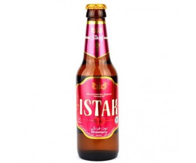 نوشیدنی مالت بدون الکل توت فرنگی ایستک - 320 میلی لیتر