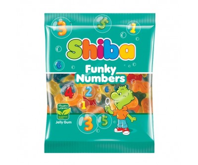 پاستیل میوه ای Friendly Numbers شیبا - 160 گرم پاستیل میوه ای Friendly Numbers شیبا - 160 گرم