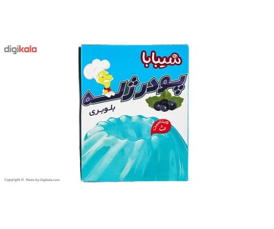 پودر ژله بلوبری شیبابا - 100 گرم