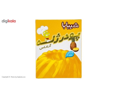 پودر ژله آناناس شیبابا - 100 گرم پودر ژله آناناس شیبابا - 100 گرم