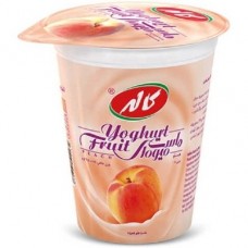 ماست میوه ای با طعم هلو کاله - 125 گرم
