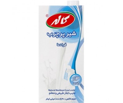 شیر پرچرب فرادما کاله - 1 لیتر