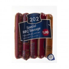 سوسیس باربکیو ویژه 90 درصد 202 - 400 گرم