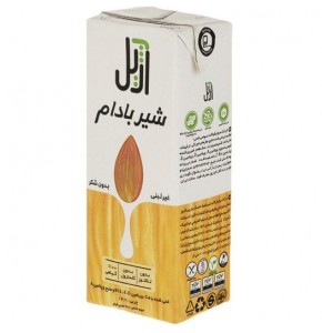 شیر غیرلبنی بادام بدون شکر آژیل کاله - 200 میلی لیتر