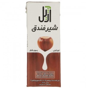 شیر غیرلبنی فندق بدون شکر آژیل کاله - 200 میلی لیتر