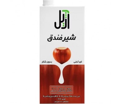 شیر غیرلبنی فندق بدون شکر آژیل کاله - 1000 میلی لیتر