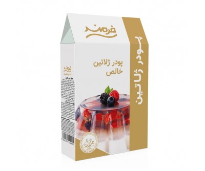 پودر ژلاتین فرمند - 40 گرم پودر ژلاتین فرمند - 40 گرم