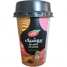شیر پروشیک کاکائو موز بدون قند کاله پرو - 225 میلی لیتر