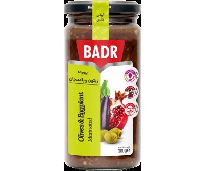 زیتون و بادمجان بدر - 380 گرم