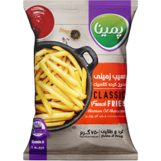 سیب زمینی سرخ کرده یخ زده پمینا مقدار 750 گرم