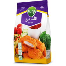 ناگت مرغ منجمد پمینا - 1کیلوگرم