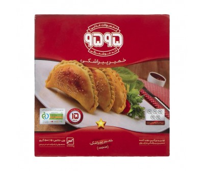 خمیر پیراشکی ممتاز 9595 - 500 گرم
