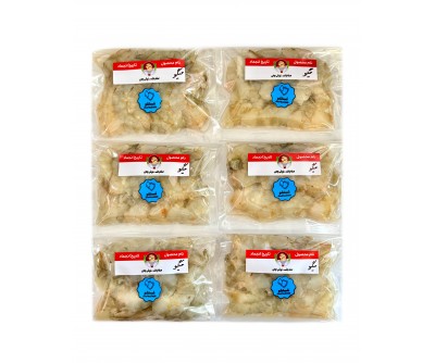 میگو پاک کرده  250 گرمی شسته شده وکیوم