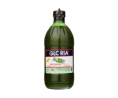 سس تند  فلفل سبز 500 گرمی برند GLORIA