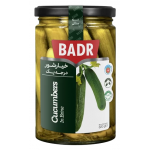 خیارشور درجه یک بدر - 620 گرم