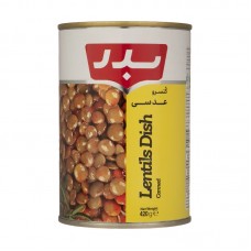 کنسرو خوراک عدسی بدر - 420 گرم