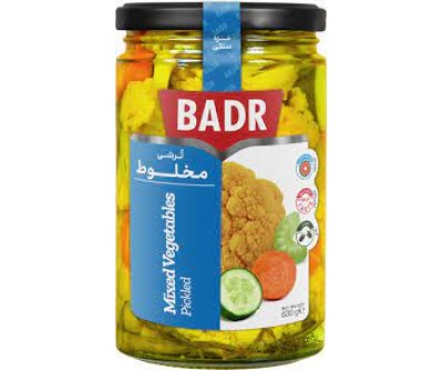 ترشی مخلوط بدر - 630 گرم