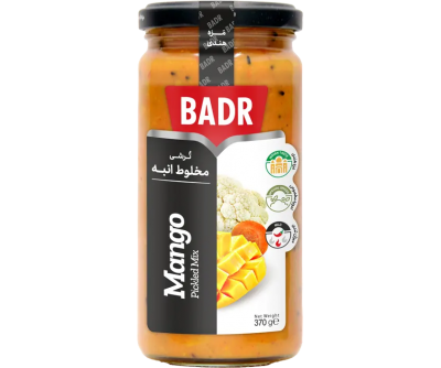 ترشی مخلوط در سس انبه بدر - 370 گرم
