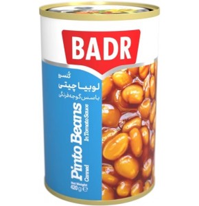 خوراک لوبیا چیتی با سس بدر 420 گرم