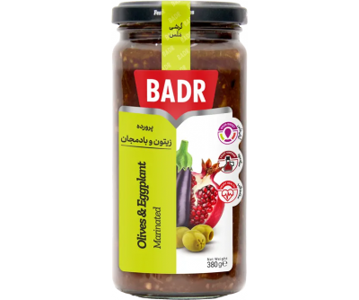 زیتون و بادمجان بدر - 380 گرم